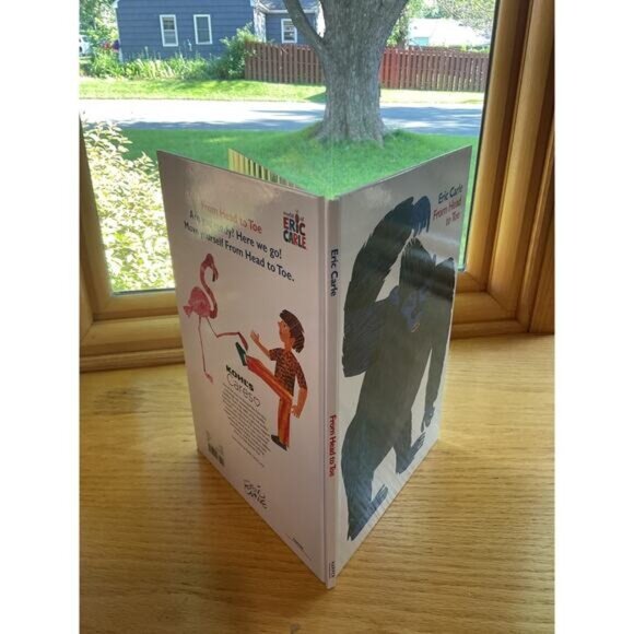 Eric Carle "From Head To Toe" Childrens Hardcover Book - Picture 2 of 4